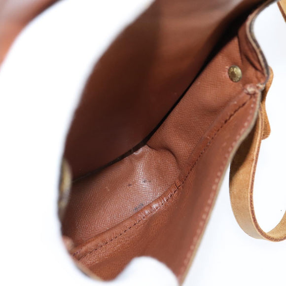 LOUIS VUITTON Monogram Cartouchiere PM Shoulder Bag M51254 LV Auth BA6639