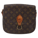 LOUIS VUITTON Monogram Saint Cloud GM Shoulder Bag M51242 LV Auth BA6640-2