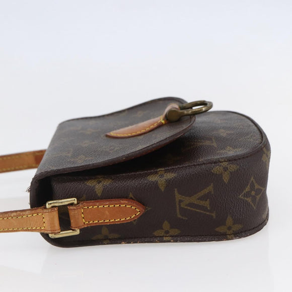 LOUIS VUITTON Monogram Saint Cloud PM Shoulder Bag M51244 LV Auth BA6641