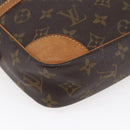 LOUIS VUITTON Monogram Compiegne 28 Clutch Bag M51845 LV Auth BA6646-10