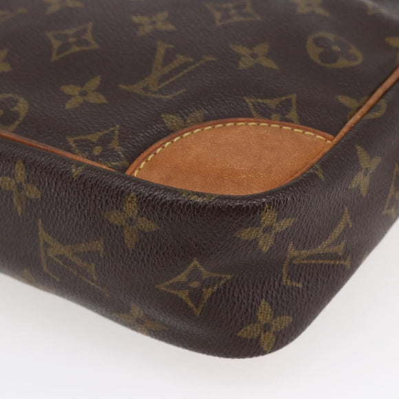LOUIS VUITTON Monogram Compiegne 28 Clutch Bag M51845 LV Auth BA6646