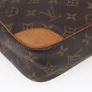 LOUIS VUITTON Monogram Compiegne 28 Clutch Bag M51845 LV Auth BA6646-12