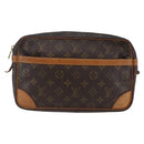 LOUIS VUITTON Monogram Compiegne 28 Clutch Bag M51845 LV Auth BA6646-2