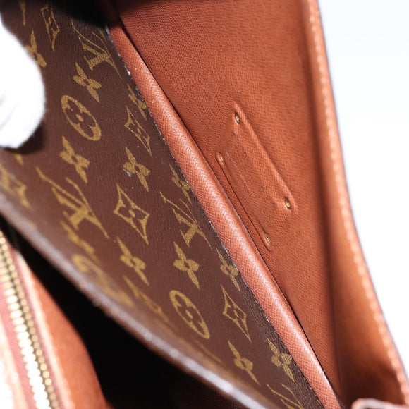 LOUIS VUITTON Monogram Monceau 28 Hand Bag M51185 LV Auth BA6649