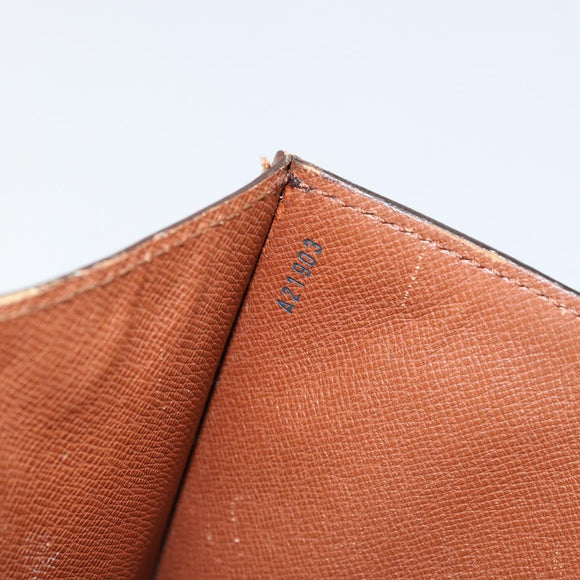 LOUIS VUITTON Monogram Monceau 28 Hand Bag M51185 LV Auth BA6649