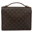 LOUIS VUITTON Monogram Monceau 28 Hand Bag M51185 LV Auth BA6649-2
