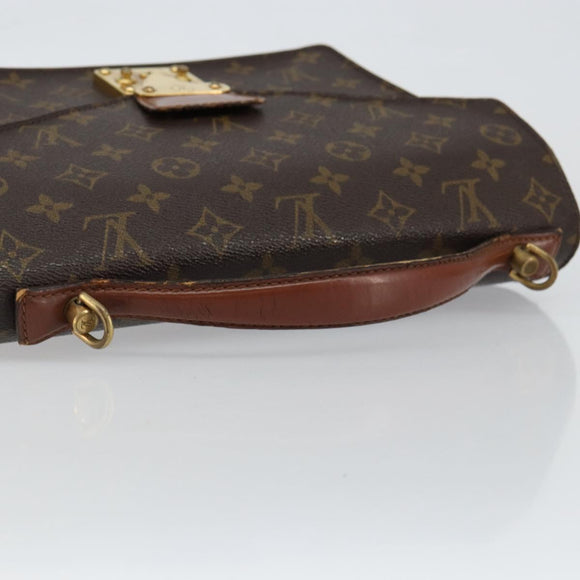 LOUIS VUITTON Monogram Monceau 28 Hand Bag M51185 LV Auth BA6649