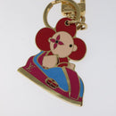 LOUIS VUITTON Porte Cles Charm Vivienne Charm metal Gold M69860 LV Auth BA664M-4
