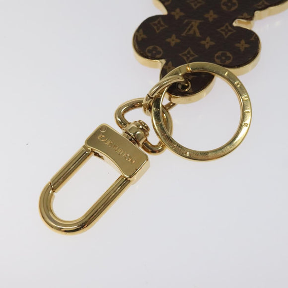 LOUIS VUITTON Porte Cles Charm Vivienne Charm metal Gold M69860 LV Auth BA664M