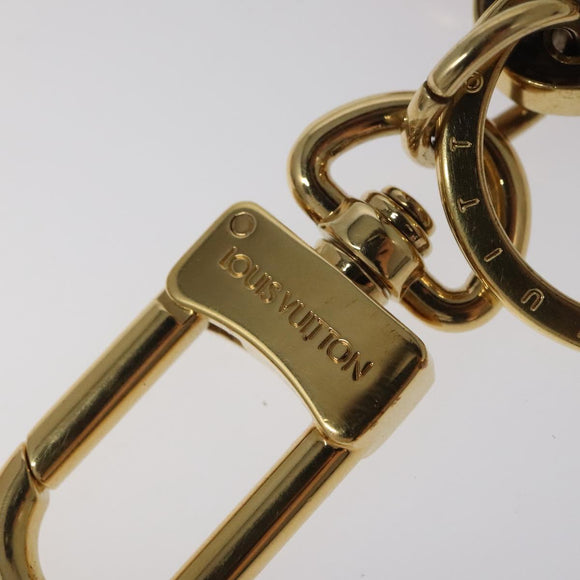 LOUIS VUITTON Porte Cles Charm Vivienne Charm metal Gold M69860 LV Auth BA664M