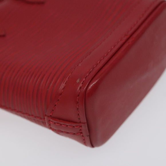 LOUIS VUITTON Epi Mini Lockit Charm Red M6001J LV Auth BA665