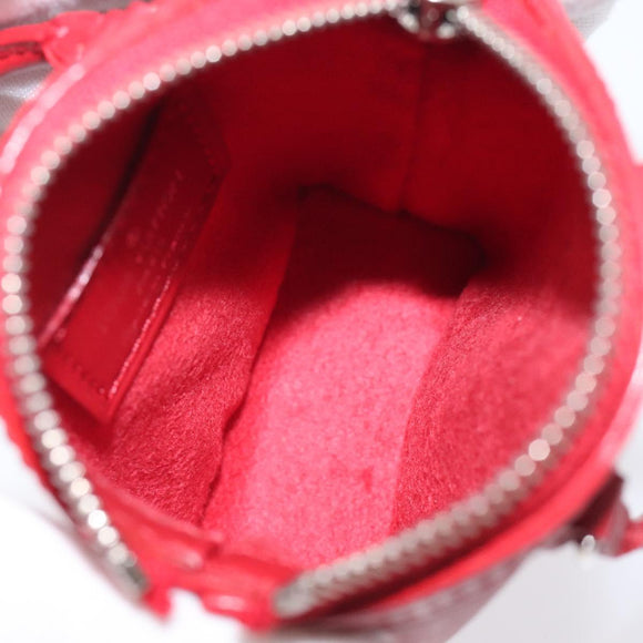 LOUIS VUITTON Epi Mini Lockit Charm Red M6001J LV Auth BA665