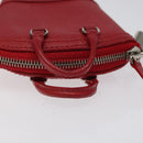 LOUIS VUITTON Epi Mini Lockit Charm Red M6001J LV Auth BA665-7