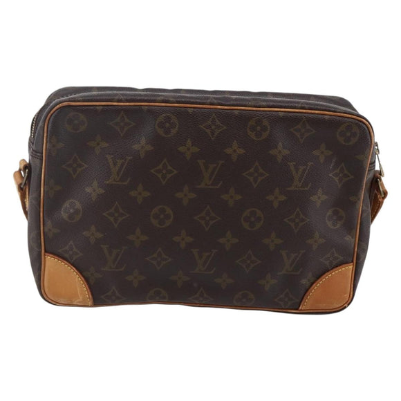LOUIS VUITTON Monogram Trocadero 30 Shoulder Bag M51272 LV Auth BA6650