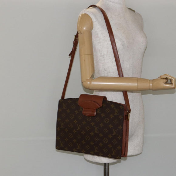 LOUIS VUITTON Monogram Kurcell Shoulder Bag M51375 LV Auth BA6651