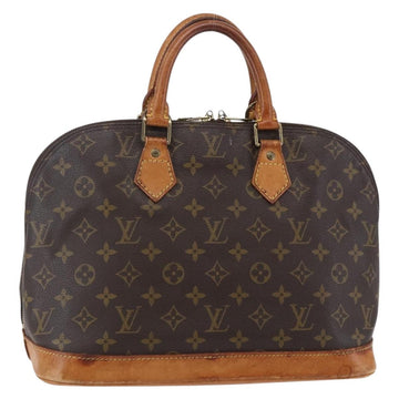 LOUIS VUITTON Monogram Alma Hand Bag M51130 LV Auth BA6655