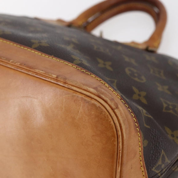 LOUIS VUITTON Monogram Alma Hand Bag M51130 LV Auth BA6655