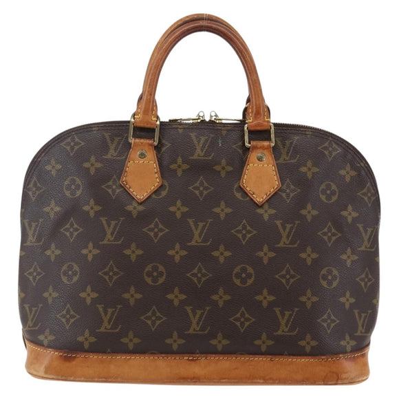 LOUIS VUITTON Monogram Alma Hand Bag M51130 LV Auth BA6655
