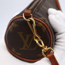 LOUIS VUITTON Monogram Papillon Pouch LV Auth BA6660-9