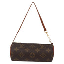 LOUIS VUITTON Monogram Papillon Pouch LV Auth BA6660-13