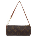 LOUIS VUITTON Monogram Papillon Pouch LV Auth BA6660-2