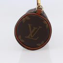 LOUIS VUITTON Monogram Papillon Pouch LV Auth BA6660-4