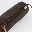 LOUIS VUITTON Monogram Papillon Pouch LV Auth BA6660-6