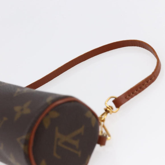LOUIS VUITTON Monogram Papillon Pouch LV Auth BA6660