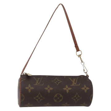 LOUIS VUITTON Monogram Papillon Pouch LV Auth BA6661