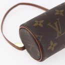 LOUIS VUITTON Monogram Papillon Pouch LV Auth BA6661-15