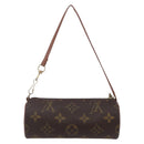 LOUIS VUITTON Monogram Papillon Pouch LV Auth BA6661-2