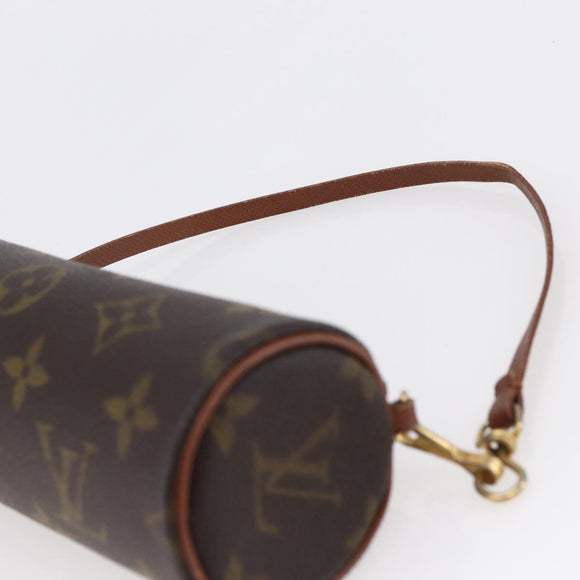 LOUIS VUITTON Monogram Papillon Pouch LV Auth BA6661