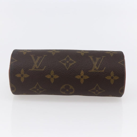 LOUIS VUITTON Monogram Papillon Pouch LV Auth BA6661