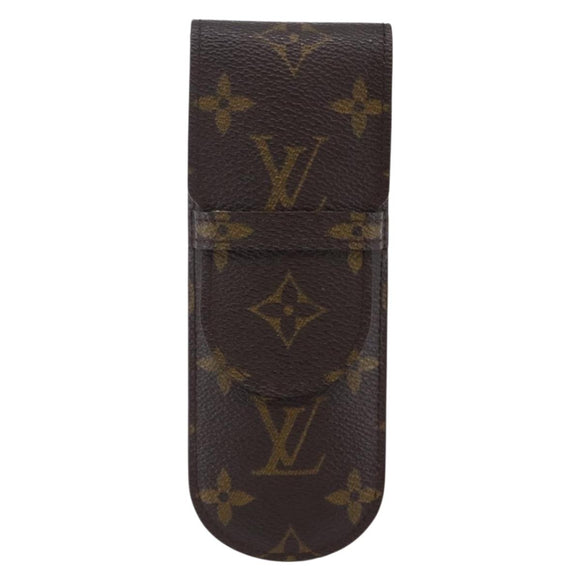 LOUIS VUITTON Monogram Etui Stilo Pen Case M62990 LV Auth BA6665
