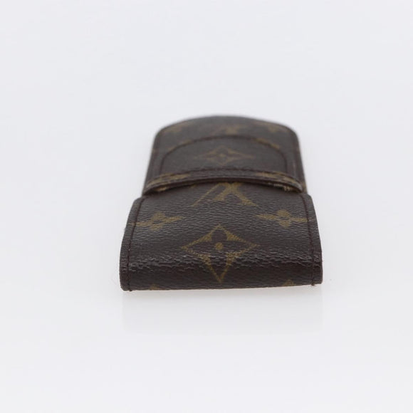 LOUIS VUITTON Monogram Etui Stilo Pen Case M62990 LV Auth BA6665