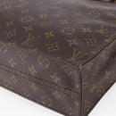 LOUIS VUITTON Monogram Sac Plat Hand Bag M51140 LV Auth BA6669-15