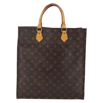 LOUIS VUITTON Monogram Sac Plat Hand Bag M51140 LV Auth BA6669 - 0