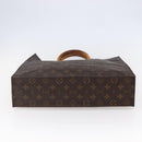 LOUIS VUITTON Monogram Sac Plat Hand Bag M51140 LV Auth BA6669-5