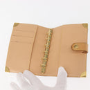 LOUIS VUITTON Multicolor Agenda PM Day Planner Cover Black R20895 LV Auth BA6675-13