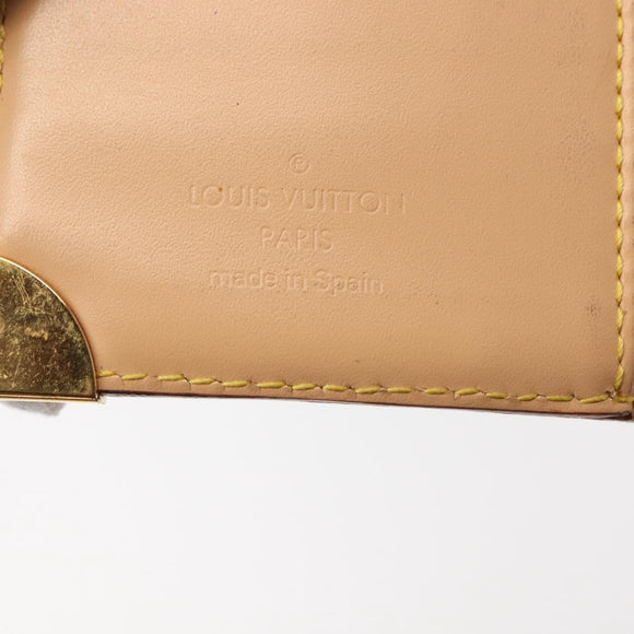 LOUIS VUITTON Multicolor Agenda PM Day Planner Cover Black R20895 LV Auth BA6675