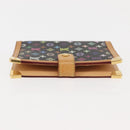 LOUIS VUITTON Multicolor Agenda PM Day Planner Cover Black R20895 LV Auth BA6675-4