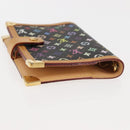LOUIS VUITTON Multicolor Agenda PM Day Planner Cover Black R20895 LV Auth BA6675-6