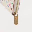 LOUIS VUITTON Monogram Multicolor Zippy Wallet Portemonnee Wit M60241 Auth BA6676-8