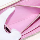 LOUIS VUITTON Monogram Multicolor Zippy Wallet Wallet White M60241 Auth BA6676-11