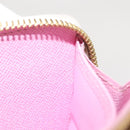 LOUIS VUITTON Monogram Multicolor Zippy Wallet Wallet White M60241 Auth BA6676-12