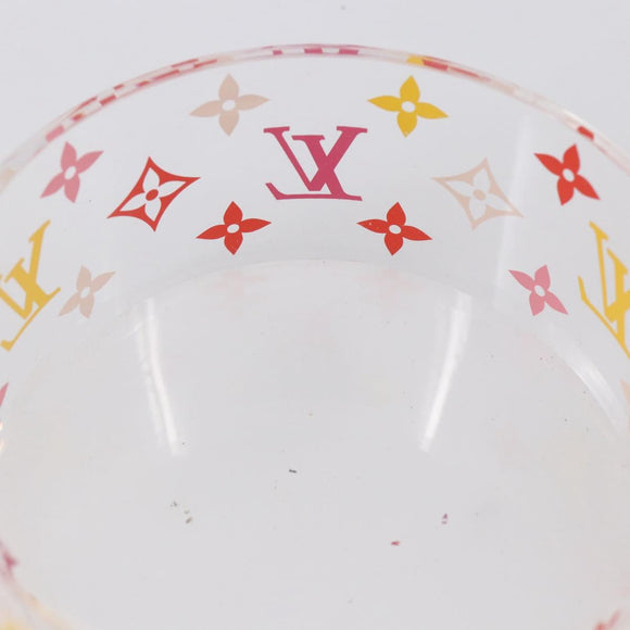 LOUIS VUITTON Boite Scott Accessory Case plastic Clear GI0901 LV Auth BA6677A