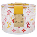 LOUIS VUITTON Boite Scott Accessory Case plastic Clear GI0901 LV Auth BA6677A-13