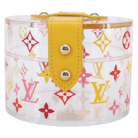 LOUIS VUITTON Boite Scott Accessory Case plastic Clear GI0901 LV Auth BA6677A - 0