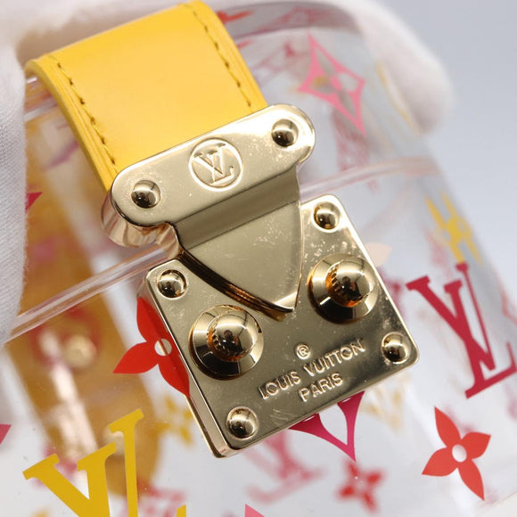 LOUIS VUITTON Boite Scott Accessory Case plastic Clear GI0901 LV Auth BA6677A