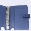 LOUIS VUITTON Epi Agenda MM Tagesplaner Hülle Blau Myrtille R2004G Auth BA6678-19